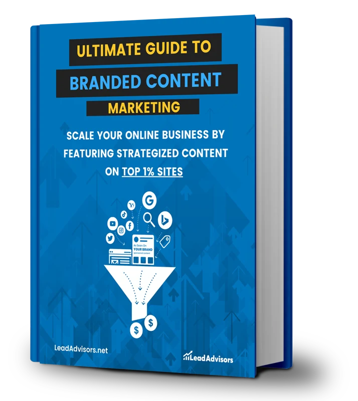 Branded Content Marketing eBook cover