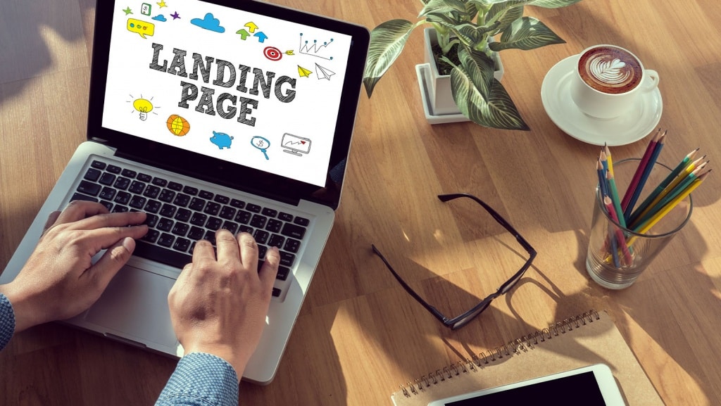 Landing Page guide banner