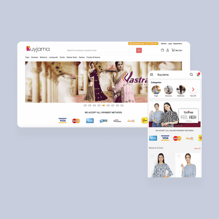 Fashion ecommerce dashboard