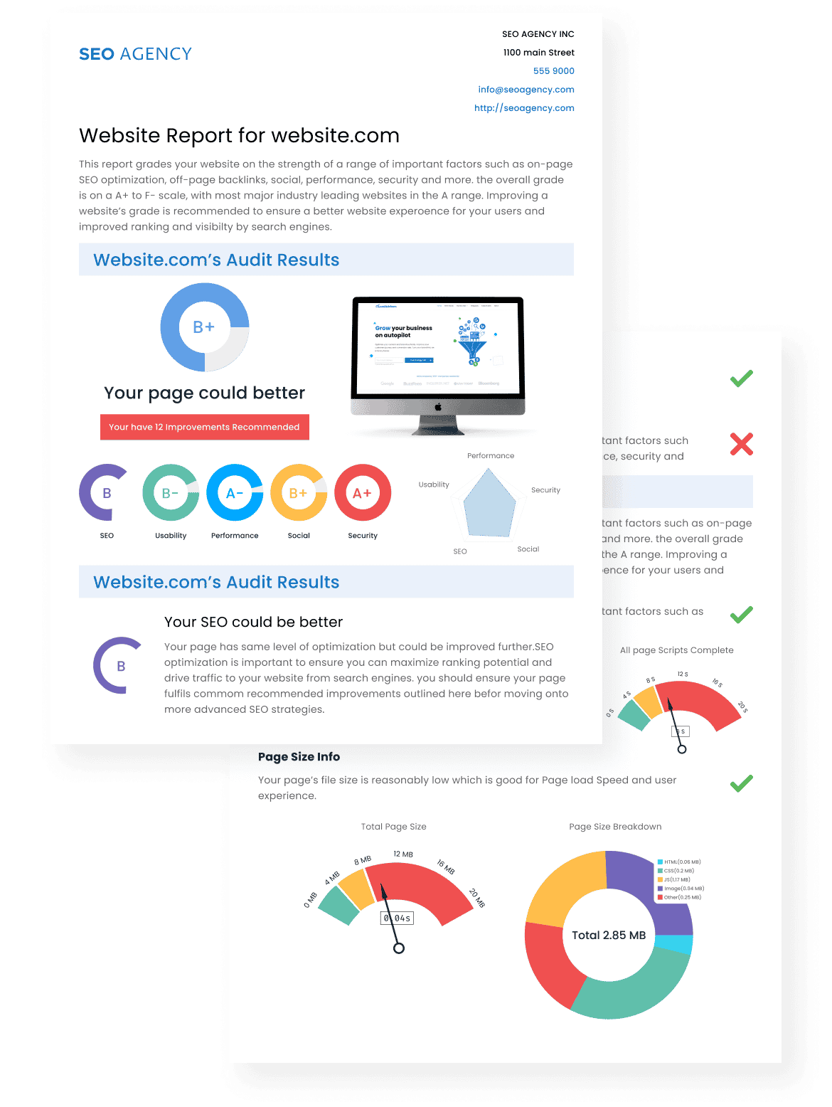 Lead Advisors Website Audit Report