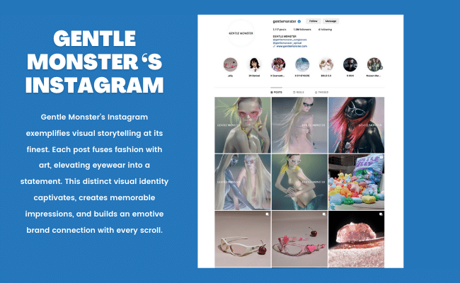 Gentle Monster's Instagram