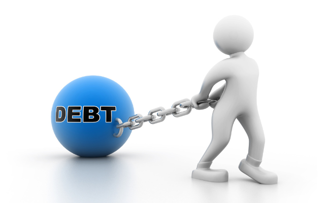 Debt as a heavy burden