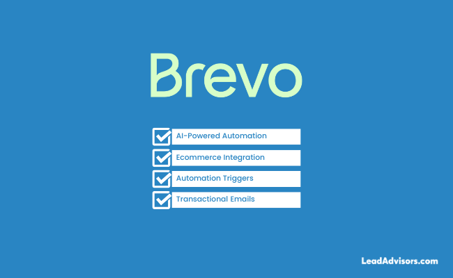 Brevo logo and its automation features for email marketing