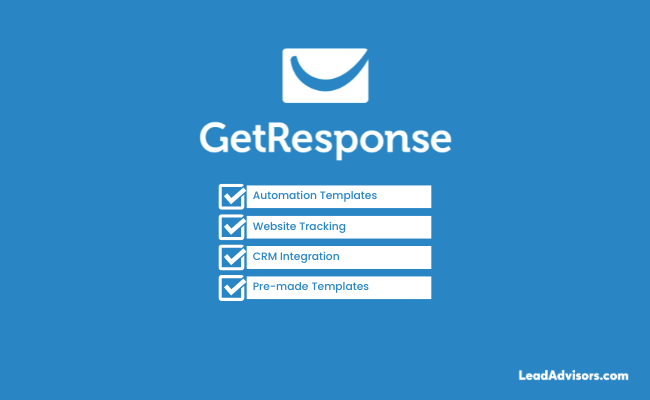 GetResponse as one of the best email automation tools