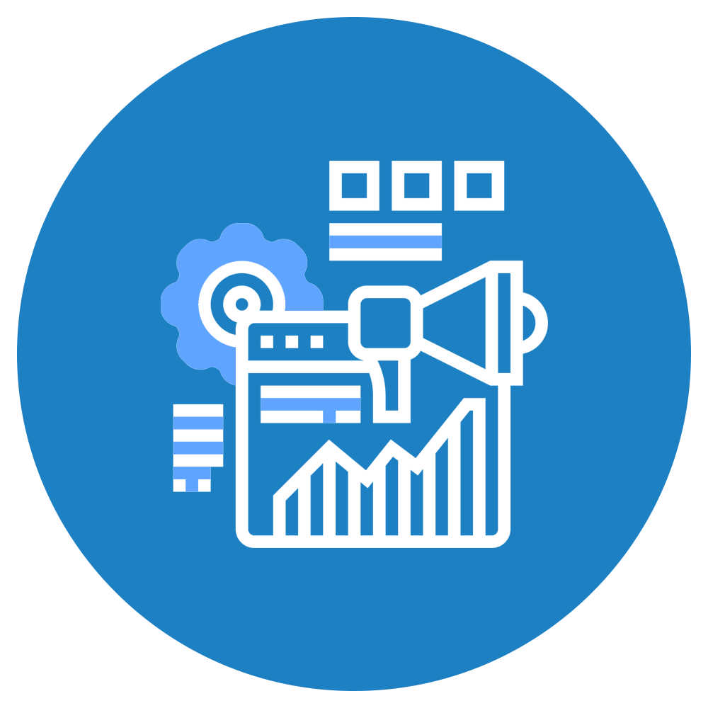 Flat illustration showing the intersection of UX design and marketing, highlighting LeadAdvisors’ approach to creating user-centered experiences that drive growth and digital success.